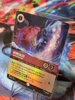 Disney Lorcana: Winterspell LEgendary Gold Lot + EPIC Hercules - Image 4