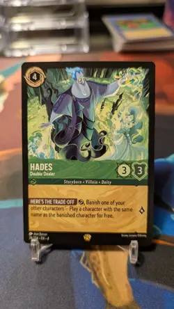 Disney Lorcana Hades Double Dealer 74/204 Legendary Non Foil Ursula's Return - Image 1