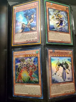 Yugioh ALL HOLOS Binder Collection, 88 card lot - Image 1