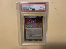Sableye Holo PSA 10 Pokemon Card 10/100 EX Crystal Guardians GEM MINT SWIRL 2006 - Image 1