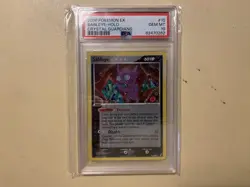 Sableye Holo PSA 10 Pokemon Card 10/100 EX Crystal Guardians GEM MINT SWIRL 2006 - Image 3