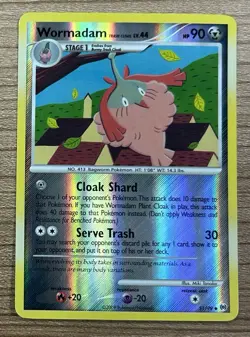 Wormadam Trash Cloak 51/99 Reverse Holo Platinum 2009 Stage 1 HP 90 Pokemon Card - Image 1