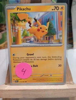 Pokemon TCG Card: PIKACHU 018/91 NM/Mint - Image 3