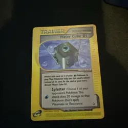 Water Cube 01 140/147 - Aquapolis *LP* Uncommon Pokemon Card - Image 1