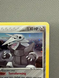 Aggron Holo Rare 1/108 ex Power Keepers Pokemon Card - Image 3