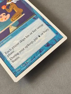 Stasis MTG 5th Edition—Never Played Near Mint—Vintage Magic the Gathering - Image 4