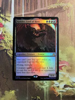 Rakdos, Lord of Riots Foil MTG NM Ravnica Remastered - Image 1