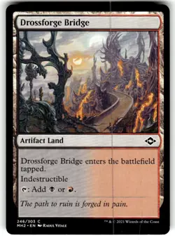 MTG Magic the Gathering Drossforge Bridge (246/765) Modern Horizons 2 NM - Image 1