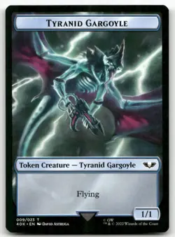 Tyranid (017) // Tyranid (018) Double-Sided Token 17 // 18 MTG Universes Beyond: - Image 2