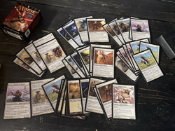 Magic the Gathering MTG Champions of Kamigawa vintage theme bushido deck extras! - Image 3