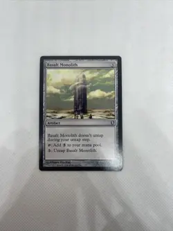 MTG 1x Basalt Monolith Commander 2013 LP Regular FREE SHIPPING - Image 1
