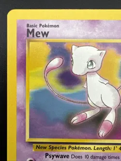 Mew #8 Pokemon WOTC Black Star Promo - Image 4