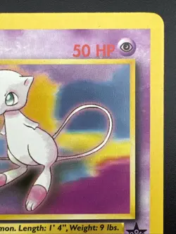 Mew #8 Pokemon WOTC Black Star Promo - Image 5
