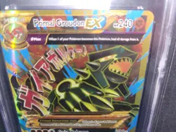 2015 POKEMON XY ANCIENT ORIGINS 97 FULL ART/ PRIMAL GROUDON EX CGC 10 TCG - Image 5