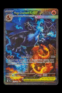 Pokemon Mega Charizard X ex 125/094 Phantasmal Flames **READ DESCRIPTION** - Image 1