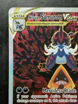 Pokemon Hisuian Samurott VSTAR GG52/GG70 Crown Zenith: Galarian Gallery (NM) - Image 2
