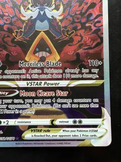 Pokemon Hisuian Samurott VSTAR GG52/GG70 Crown Zenith: Galarian Gallery (NM) - Image 5