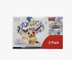 Costco Pokemon Prismatic Evolutions 2-Pack Trainer Box and Booster Bundle - Image 1