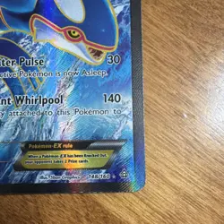 Pokemon Kyogre EX Full Art Ultra Rare Holo 148/160 XY - Primal Clash 2015 - Image 4