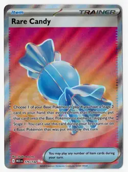 Rare Candy 175/132 - ME01: Mega Evolution Pokemon Ultra Rare Holo NM - Image 1