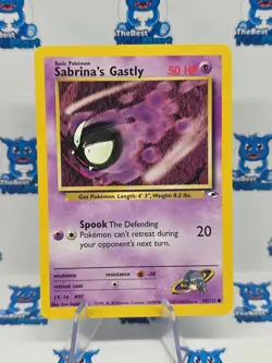 Pokemon Sabrina's Gastly Gym Heroes 93/132 MP - Image 1