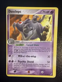 Pokemon - Dusclops 17/100 Rare Non Holo Ex Crystal Guardians Possible OC GradeU - Image 1