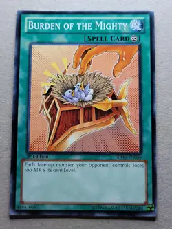 Burden of the Mighty - SDOK-EN030 - 1st Edition - YuGiOh-LP - Image 1