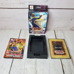 EMPTY BOX YuGiOh Starter Deck Kaiba 1996 with Game Mat & Book ONLY - NO CARDS - Image 1