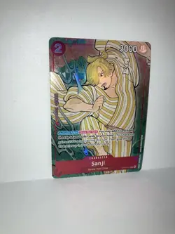 One Piece Sanji OP01-013 English Version 1st Anniversary Set Promo Card - Image 1