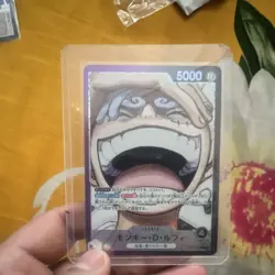 Bandai One Piece Monkey D. Luffy Leader Card 5000 Power Japanese One Piece CCG - Image 1