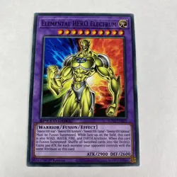 Yugioh! Elemental Hero Electrium SGX2-ENA22 Common 1st Edition Midterm Paradox - Image 1