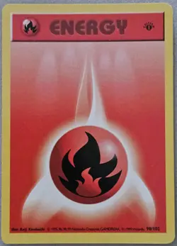 Vintage Pokemon TCG Base Set 1st Edition Shadowless WoTC Energy Lot - Image 3