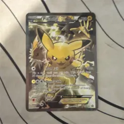 Pokemon Pikachu EX Full Art Promo Holo XY124 130 HP Card XY Set - Image 1