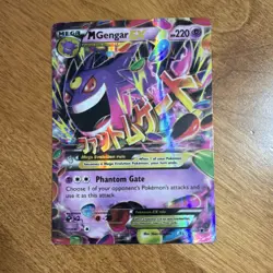 Pokemon M Gengar EX Mega Ultra Rare Holo 35/119 XY-Phantom Forces 2014 - Image 1