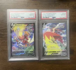 SEQUENTIAL PSA 10 BLAZIKEN V TG14 VMAX TG15 SILVER TEMPEST SWORD SHIELD POKEMON - Image 1