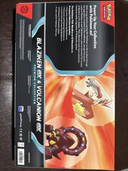 Pokemon TCG: Blaziken ex & Volcanion ex Premium Collection Factory Sealed - Image 2
