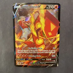 Pokemon SWSH11: Lost Origin Trainer Gallery #TG14/TG30 Centiskorch V NM - Image 1