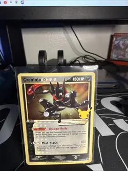 Pokemon TCG - Greninja Gold Star Holo Promo SWSH144 - CELEBRATIONS - NEAR MINT - Image 1