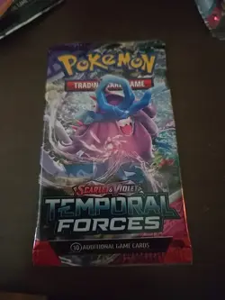 Pokemon TCG: Scarlet and Violet Temporal Forces Sealed Booster Pack - Image 1