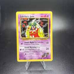 Sabrina's Jynx 59/132 - Gym Heroes - Vintage WoTC Pokemon Card - HP -c - Image 1