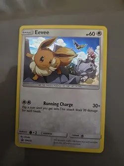 [LP] Eevee SM235 Promo SM Black Star Promos Pokemon - Image 1