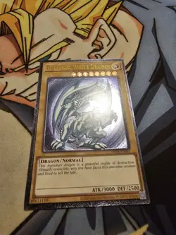 Blue-Eyes White Dragon OP28-EN001 OTS Pack 28 Unlimited Ultimate Rare NM - Image 1