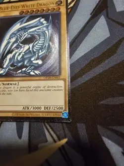 Blue-Eyes White Dragon OP28-EN001 OTS Pack 28 Unlimited Ultimate Rare NM - Image 4