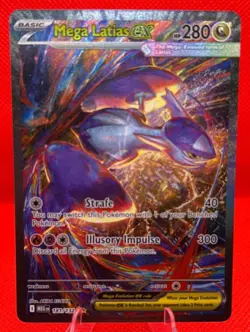 2025 Pokemon Mega Evolution Latias ex #181/132 Special Illustration Rare - Image 1