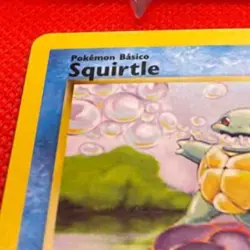 1999 Pokemon Squirtle base set not English - Image 3