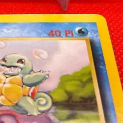 1999 Pokemon Squirtle base set not English - Image 5