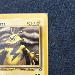 Pokemon TCG Electabuzz 33/111 Neo Genesis Vintage LP - Image 5