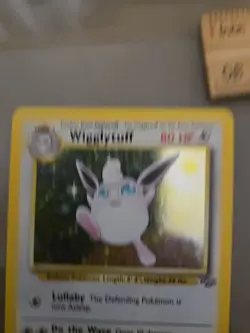 Pokemon TCG Wigglytuff Jungle 16/64 Holo Unlimited Holo Rare MP - Image 3