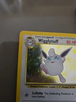 Pokemon TCG Wigglytuff Jungle 16/64 Holo Unlimited Holo Rare MP - Image 4