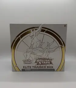 Pokemon TCG Sword & Shield Brilliant Stars Factory Sealed Elite Trainer Box - Image 1